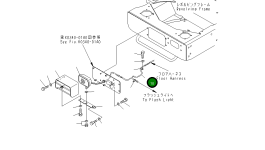 Жгут проводов 209-06-73860 Komatsu