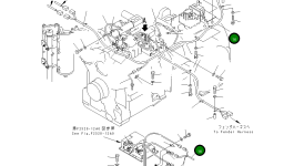 Жгут проводов 195-06-49521 Komatsu