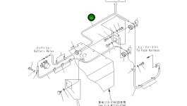 Жгут проводов 198-06-62592 Komatsu