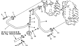 Трубка 209-62-52111 Komatsu