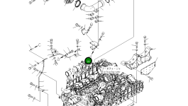 Блок 6219-11-4861 Komatsu