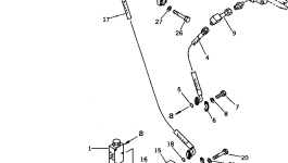 Шланг 416-875-1140 Komatsu