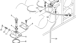 Кронштейн 568-92-11310 Komatsu