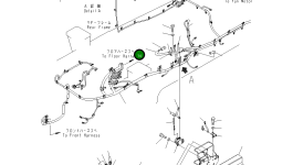 Кабель 423-06-41150 Komatsu
