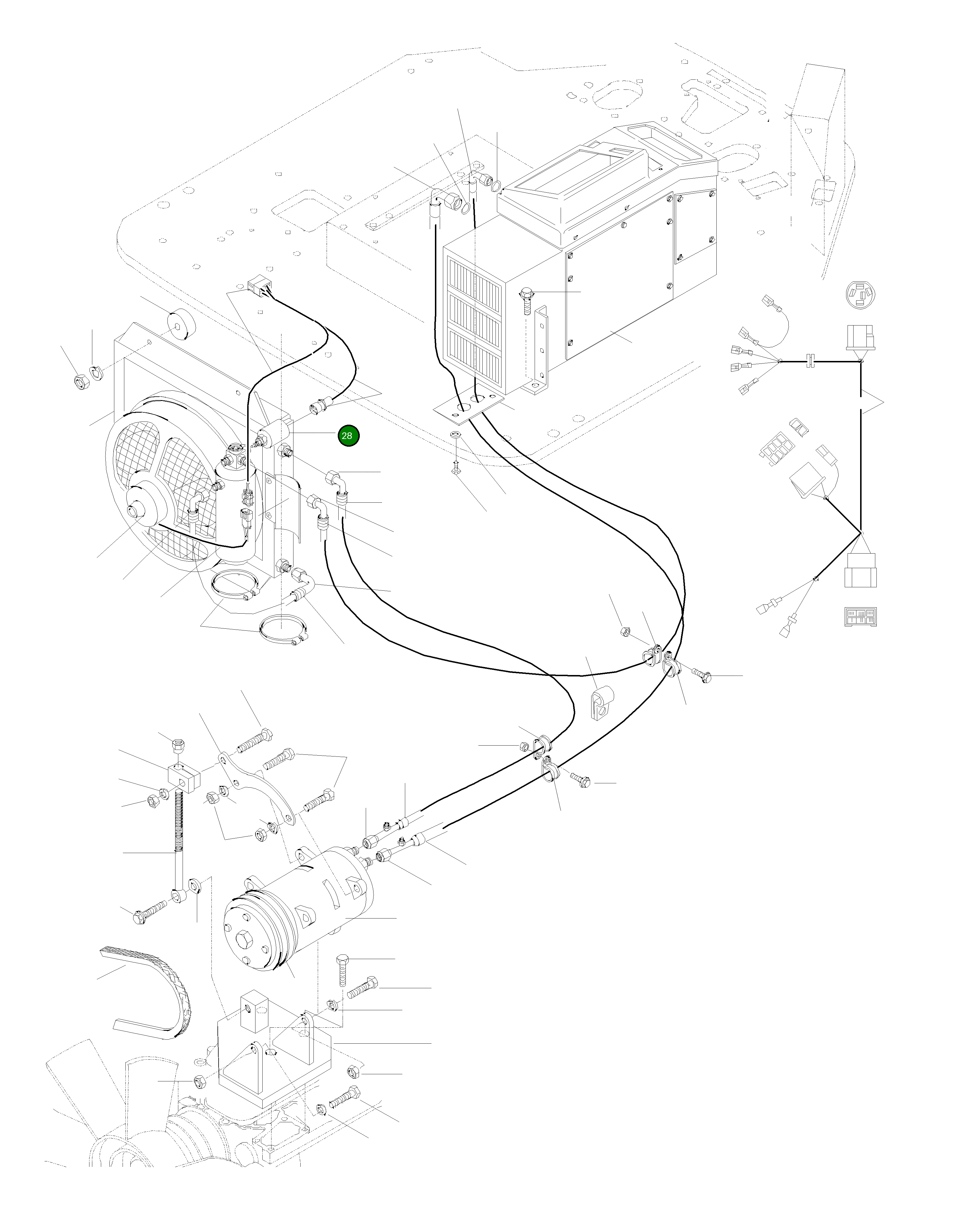 Выключатель 42Y-S61-HP03 Komatsu