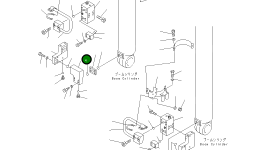 Блок, правый 20G-62-K5440 Komatsu