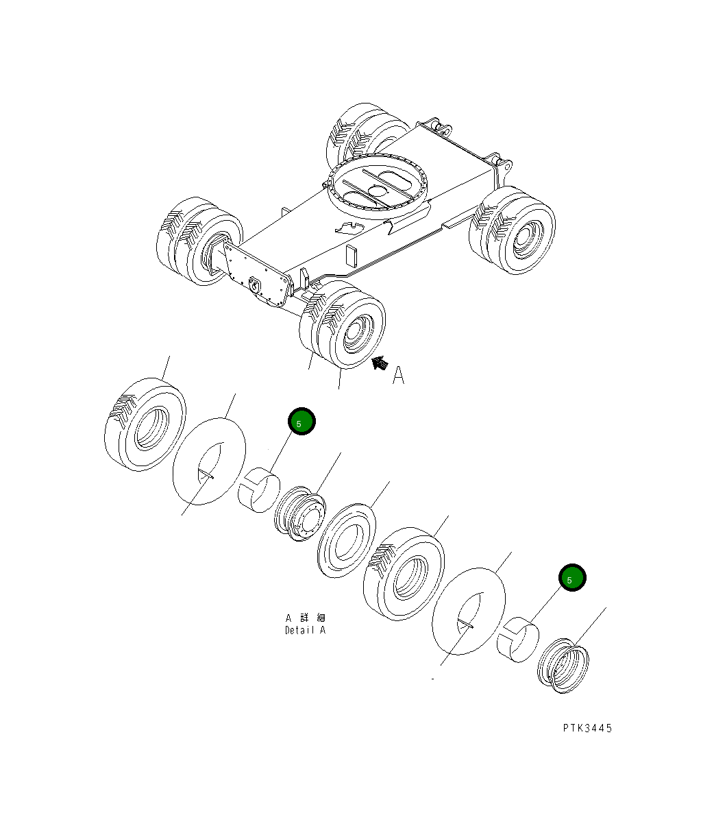 Заслонка 20E-31-K1080 Komatsu