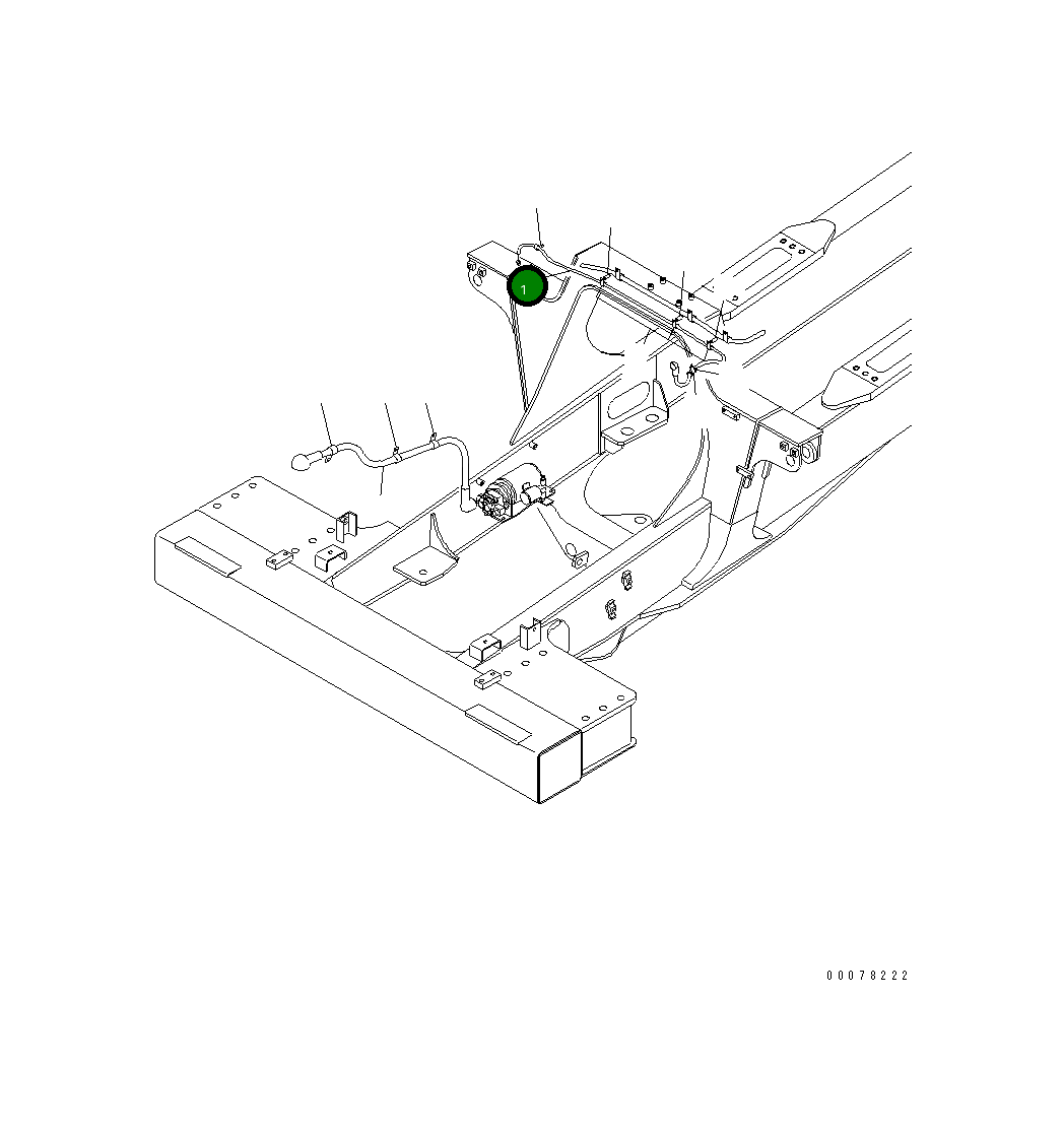 Жгут проводов 567-06-71420 Komatsu