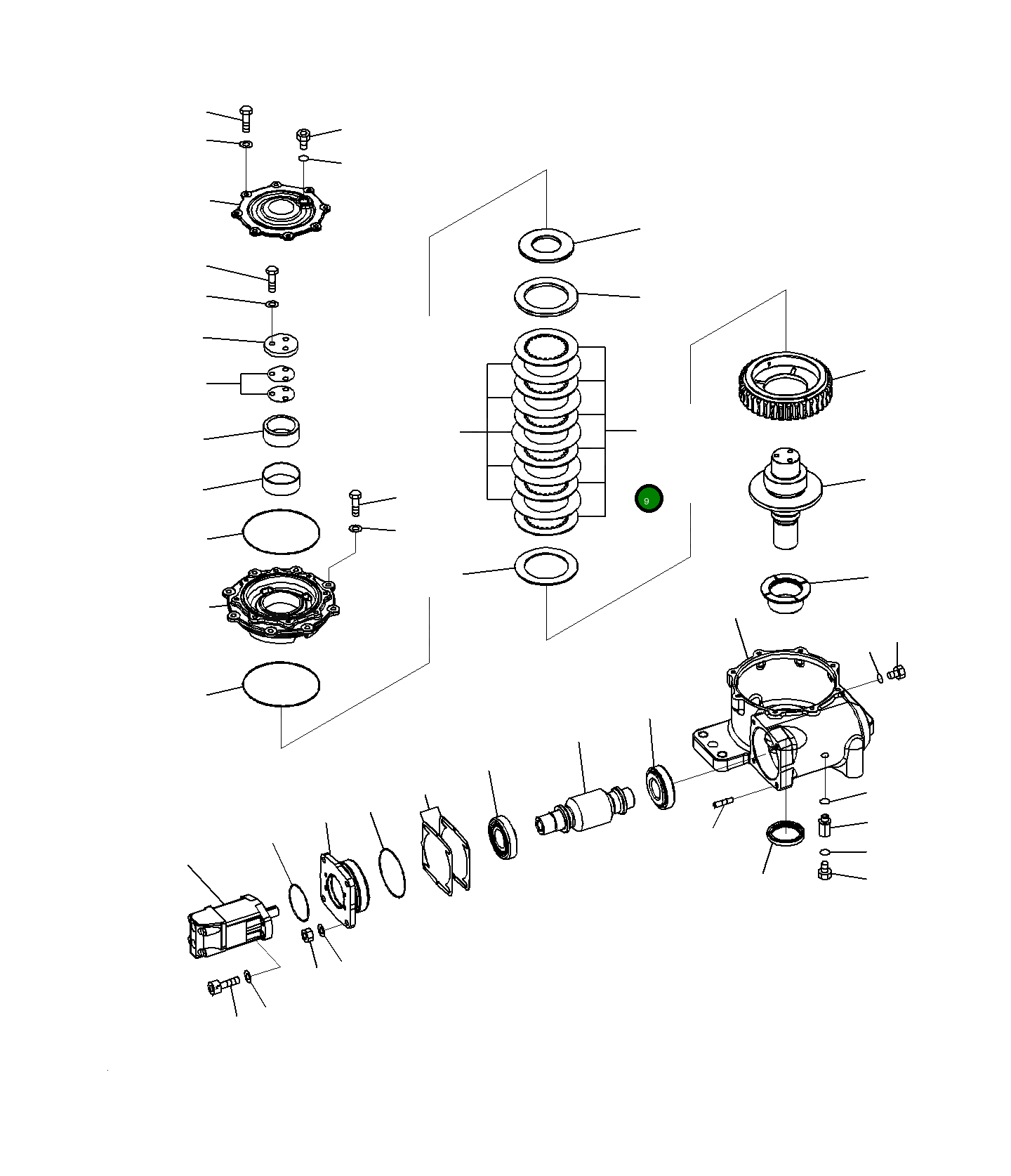 Диск 23H-70-13251 Komatsu