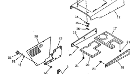 Защитный кожух 103-54-29420 Komatsu