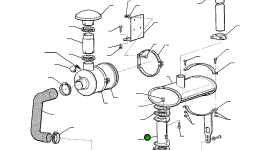 Глушитель 312207070 Komatsu