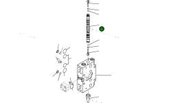 Золотник 7234623680 Komatsu