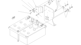 Кабель 08028-EC035 Komatsu