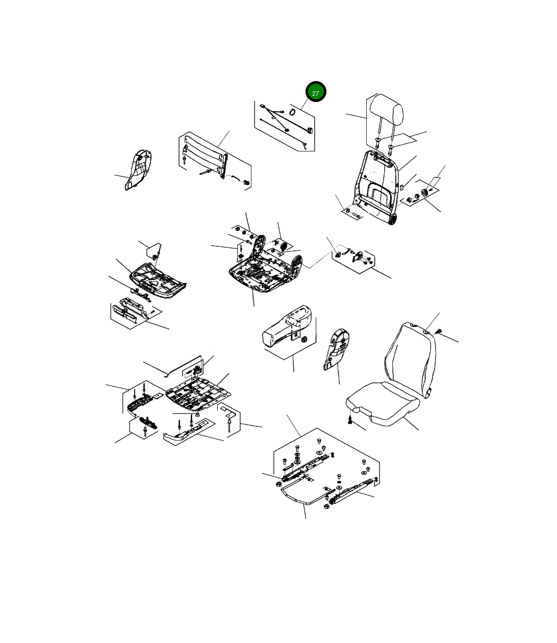 Жгут проводов GJ1159689 Komatsu