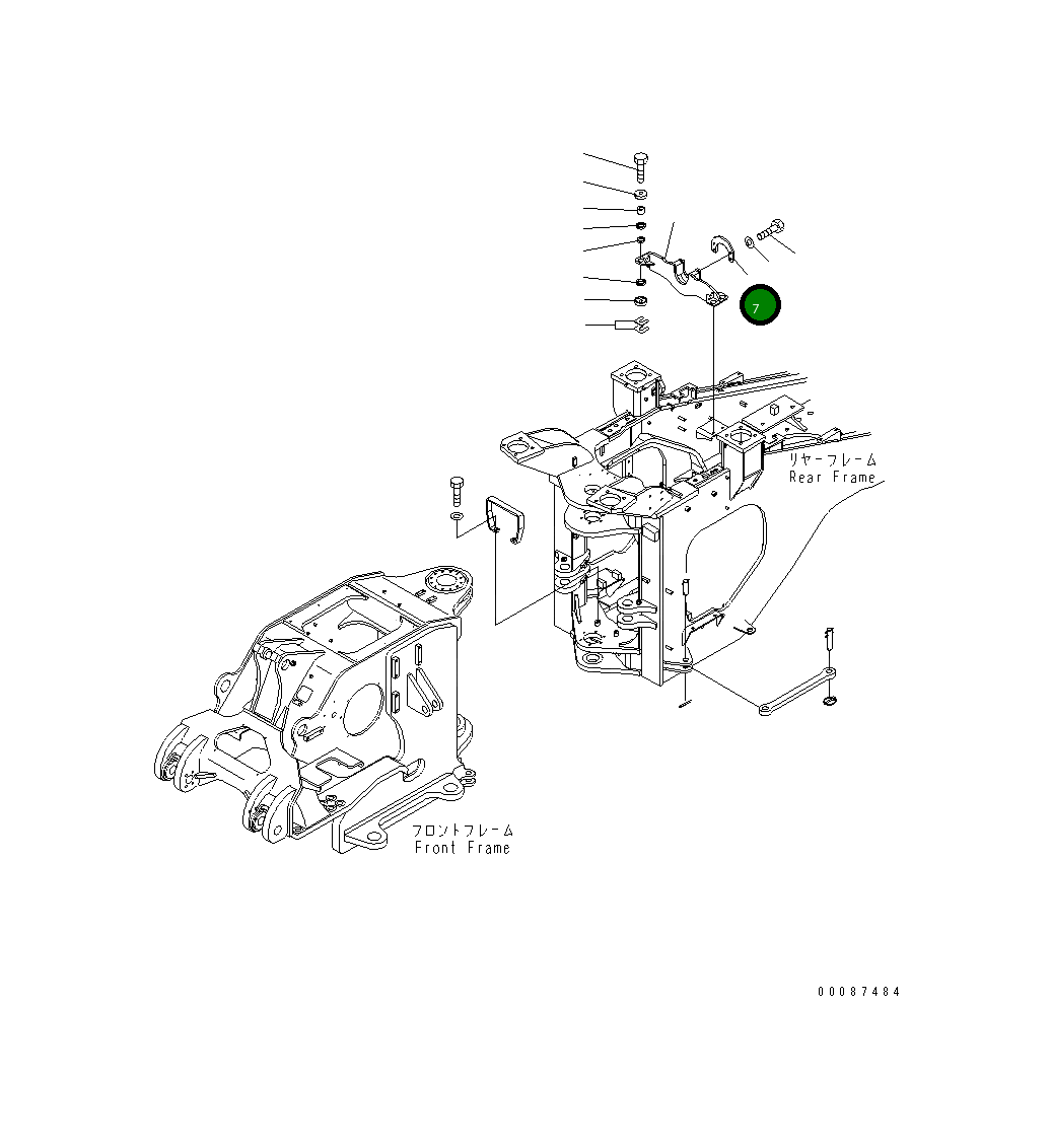 Защитный кожух 426-46-32450 Komatsu