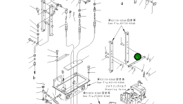 Замок 195-43-46650 Komatsu