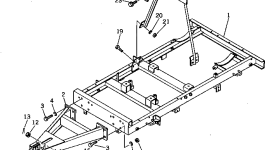 Кронштейн M721037706810 Komatsu