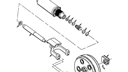 Блок направляющий, правый 707 956 C1 Komatsu