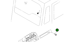 Лампа 569-06-61320 Komatsu