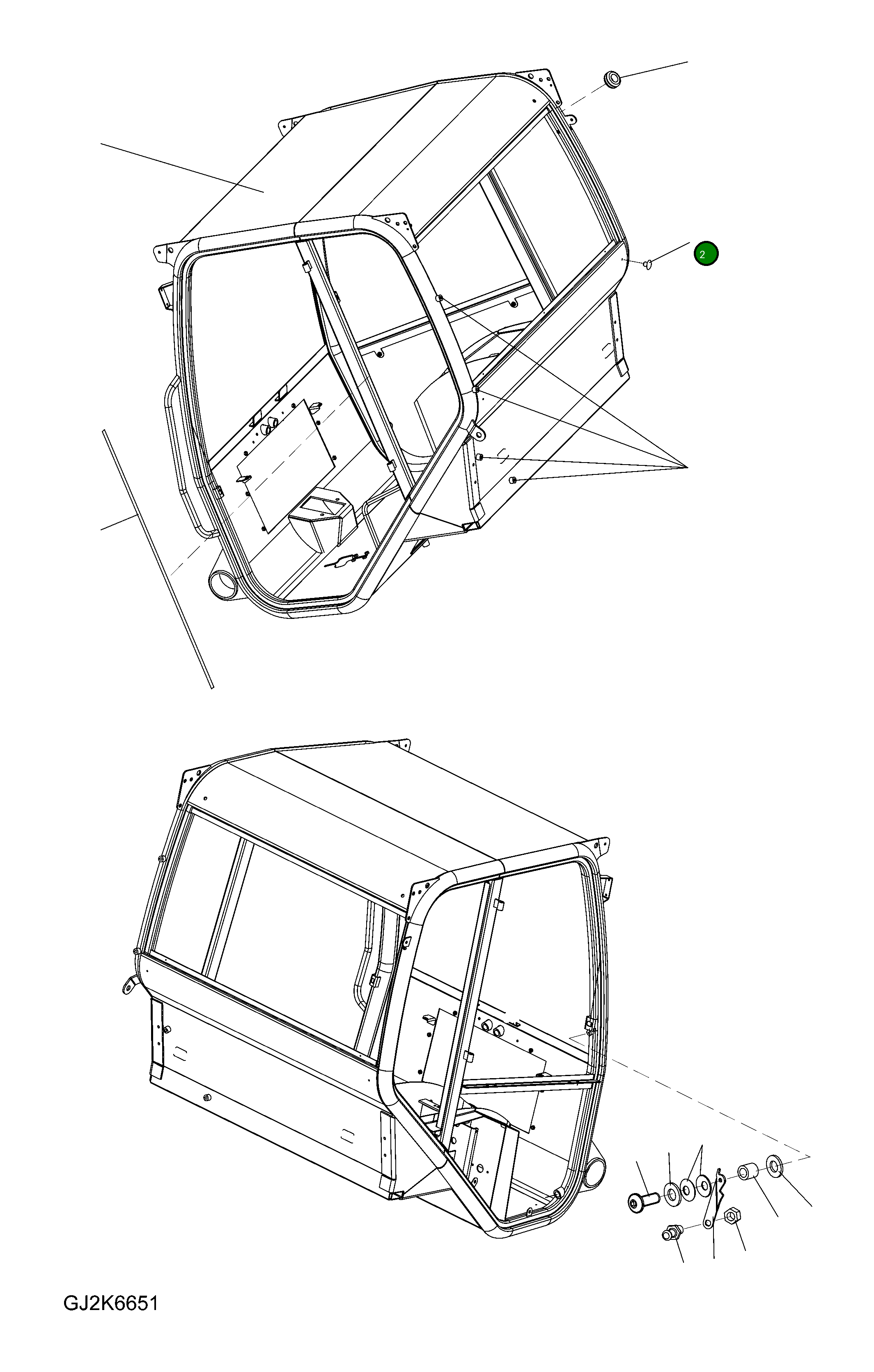 Заглушка 42T-56-H0P51 Komatsu