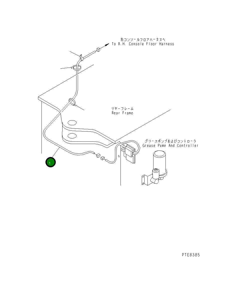 Жгут проводов 418-S95-2252 Komatsu