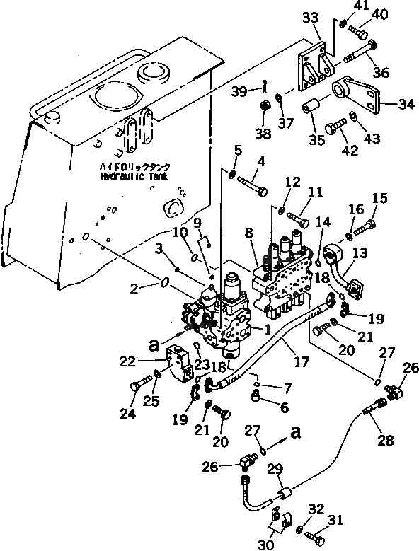 Шланг,(B) 07124-11006 Komatsu