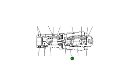 Золотник 1801442583 Komatsu