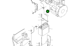 Кабель 22J-06-15120 Komatsu