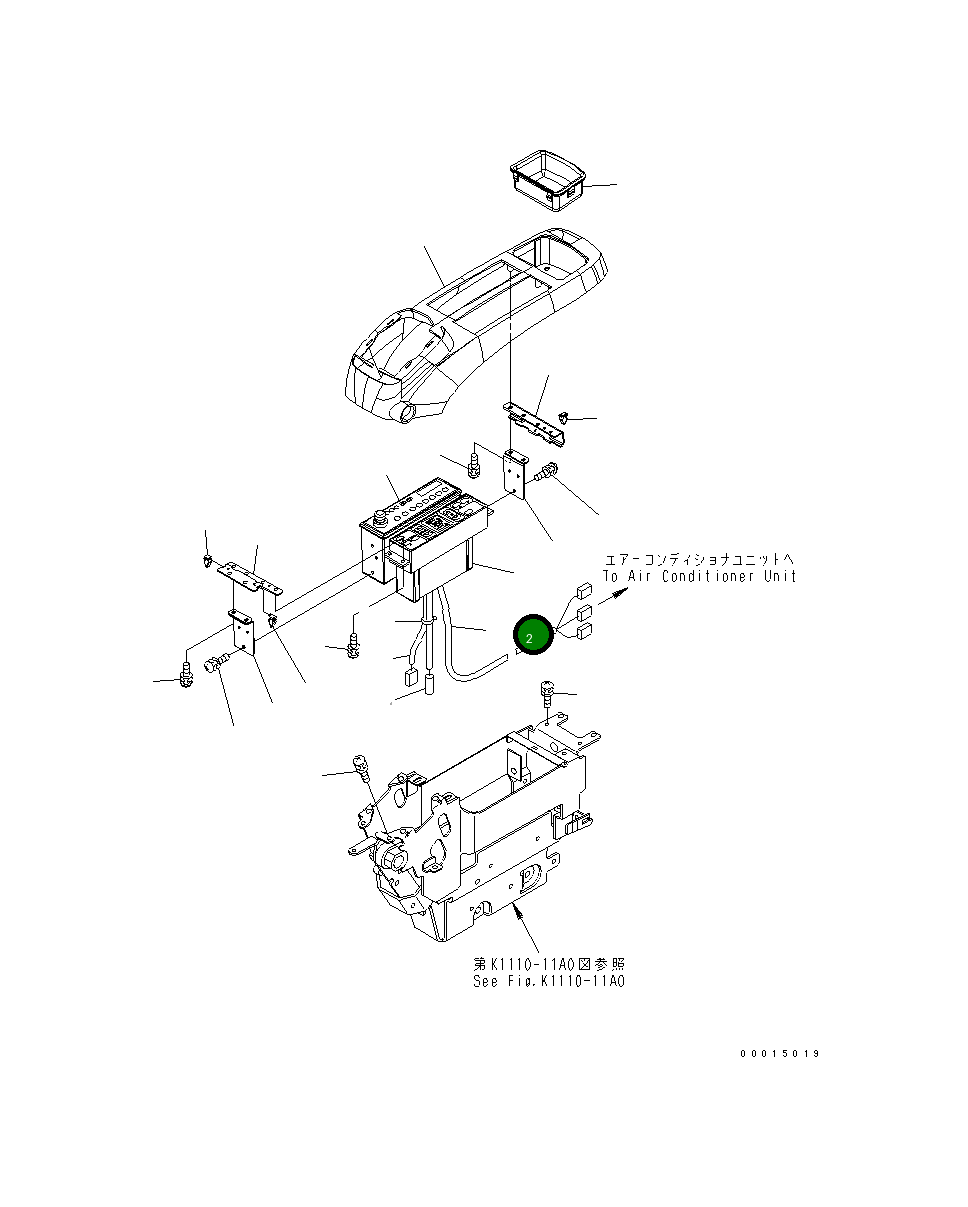 Жгут проводов 20Y-979-6151 Komatsu