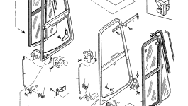 Дверь 4202573M91 Komatsu