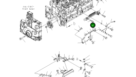 Блок 6261-71-7430 Komatsu