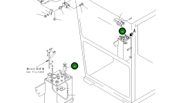 Выключатель 08061-70022 Komatsu