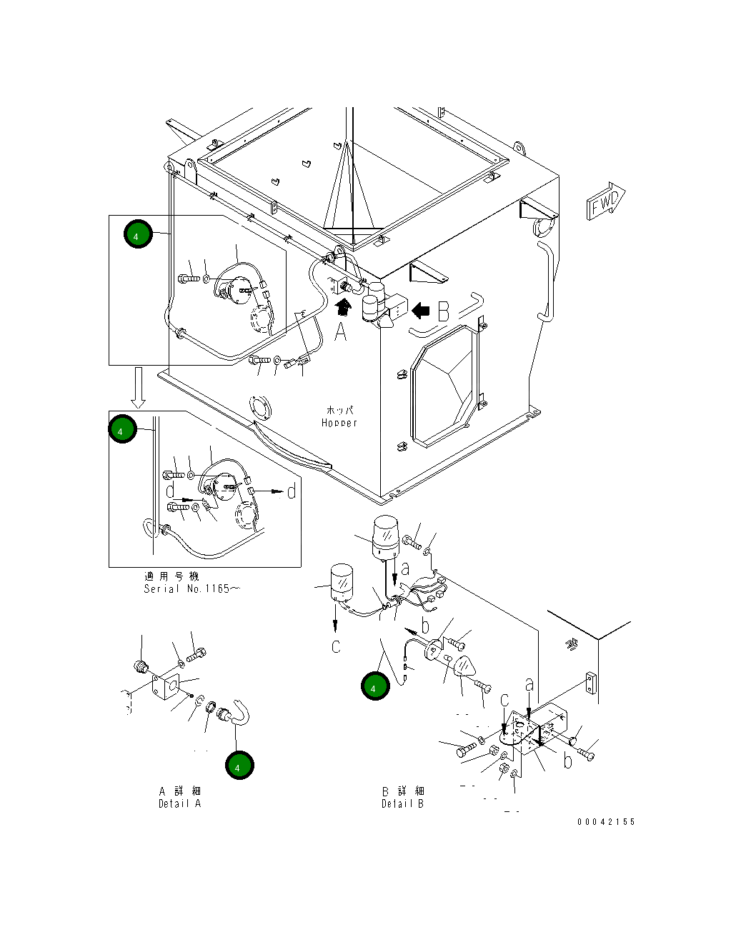 Жгут проводов 8255-06-4172 Komatsu