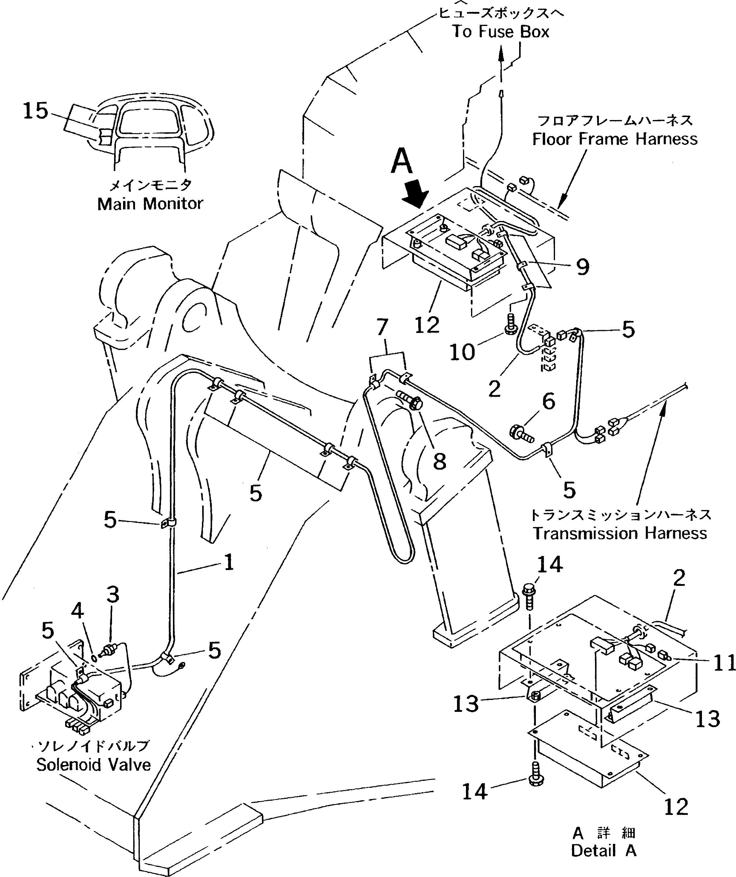 Жгут проводов 421-S99-2320 Komatsu