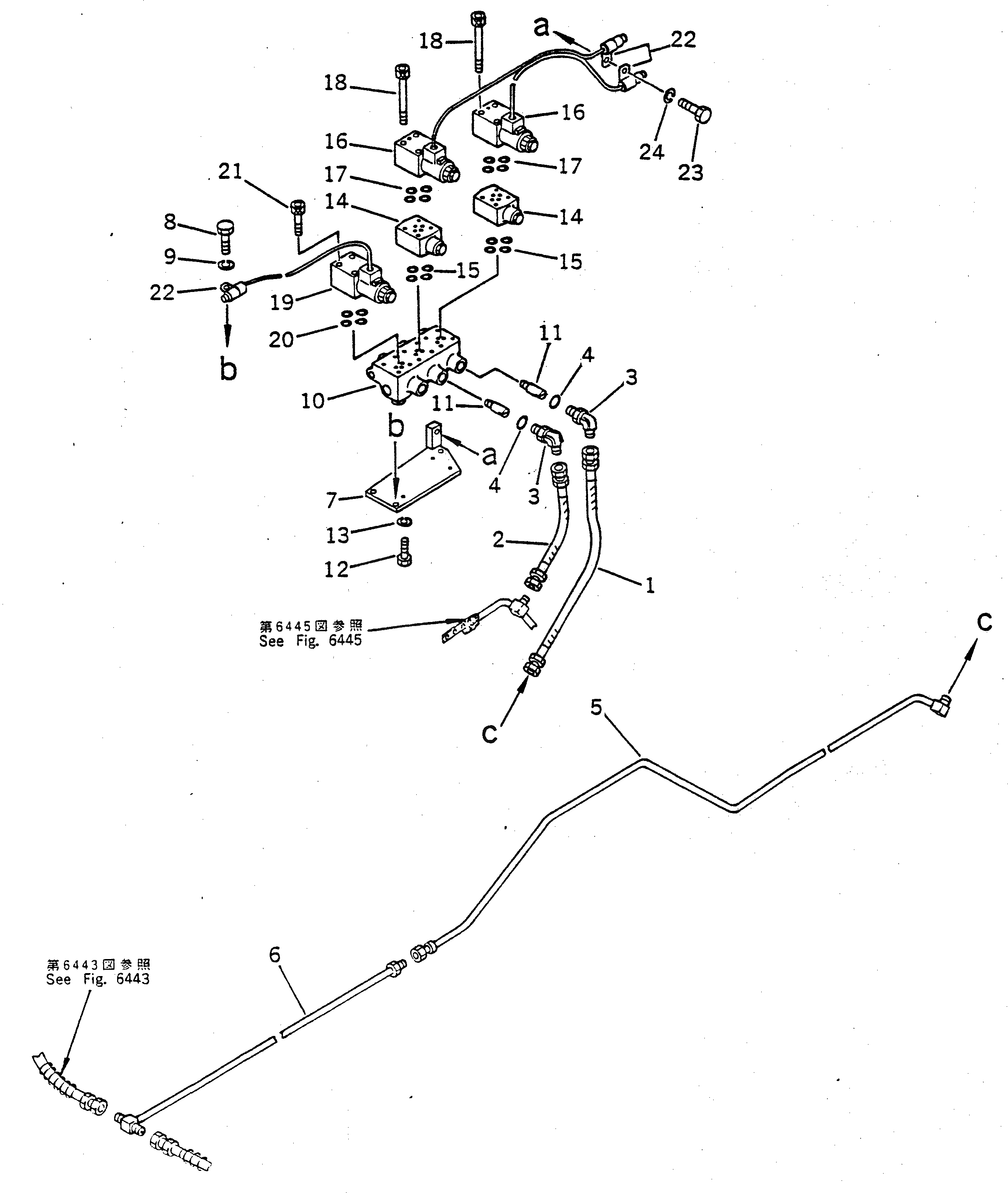 Блок 23S-60-18111 Komatsu