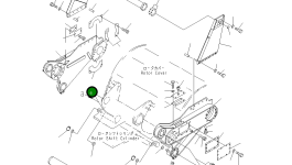 Защитный кожух 263-70-34151 Komatsu