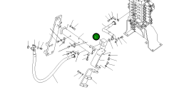 Блок 20Y-62-58280 Komatsu
