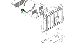 Защитный кожух 21T-03-31683 Komatsu
