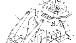 Кабель 423-844-1510 Komatsu