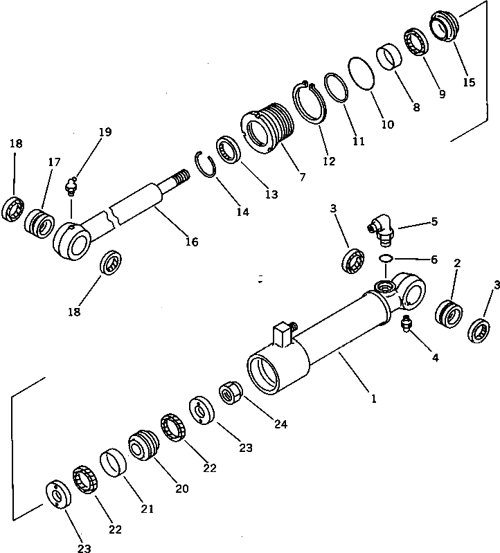 Замок 10A-63-12221 Komatsu