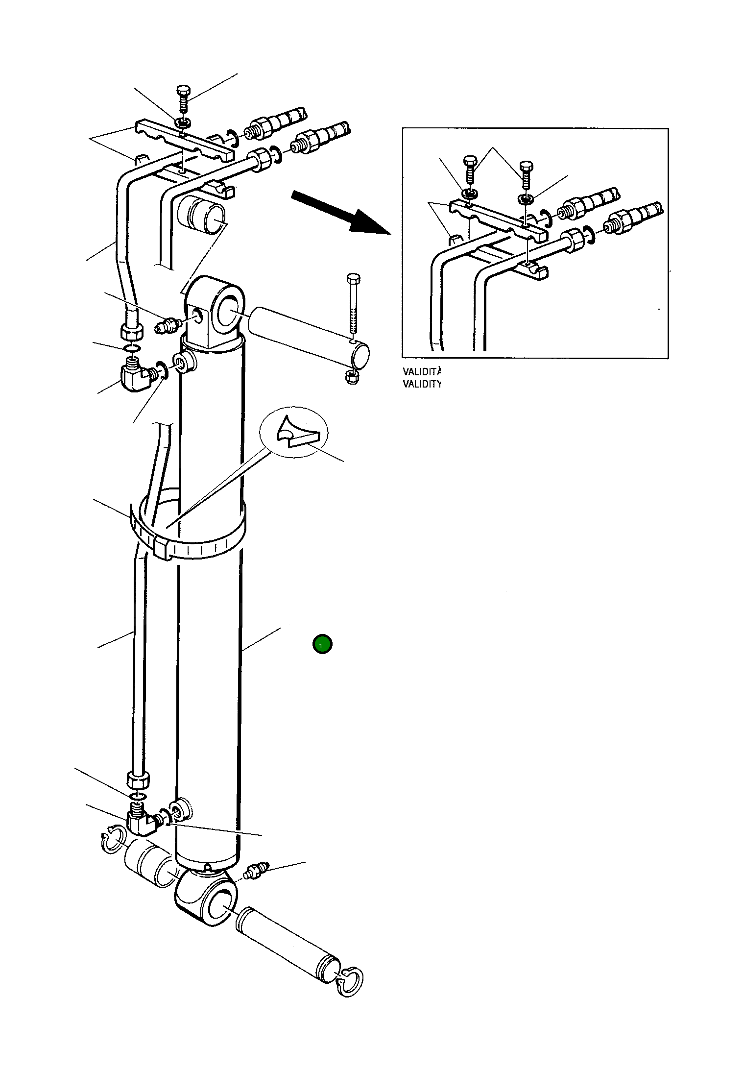 Домкрат 395009001 Komatsu