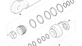 Гидроцилиндр 992 315 40 Komatsu