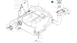 Байонетная заливная горловина бака 42T-04-32251 Komatsu