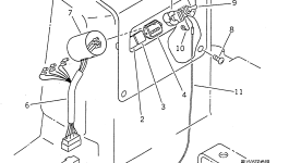 Кабель 21R-973-1410 Komatsu