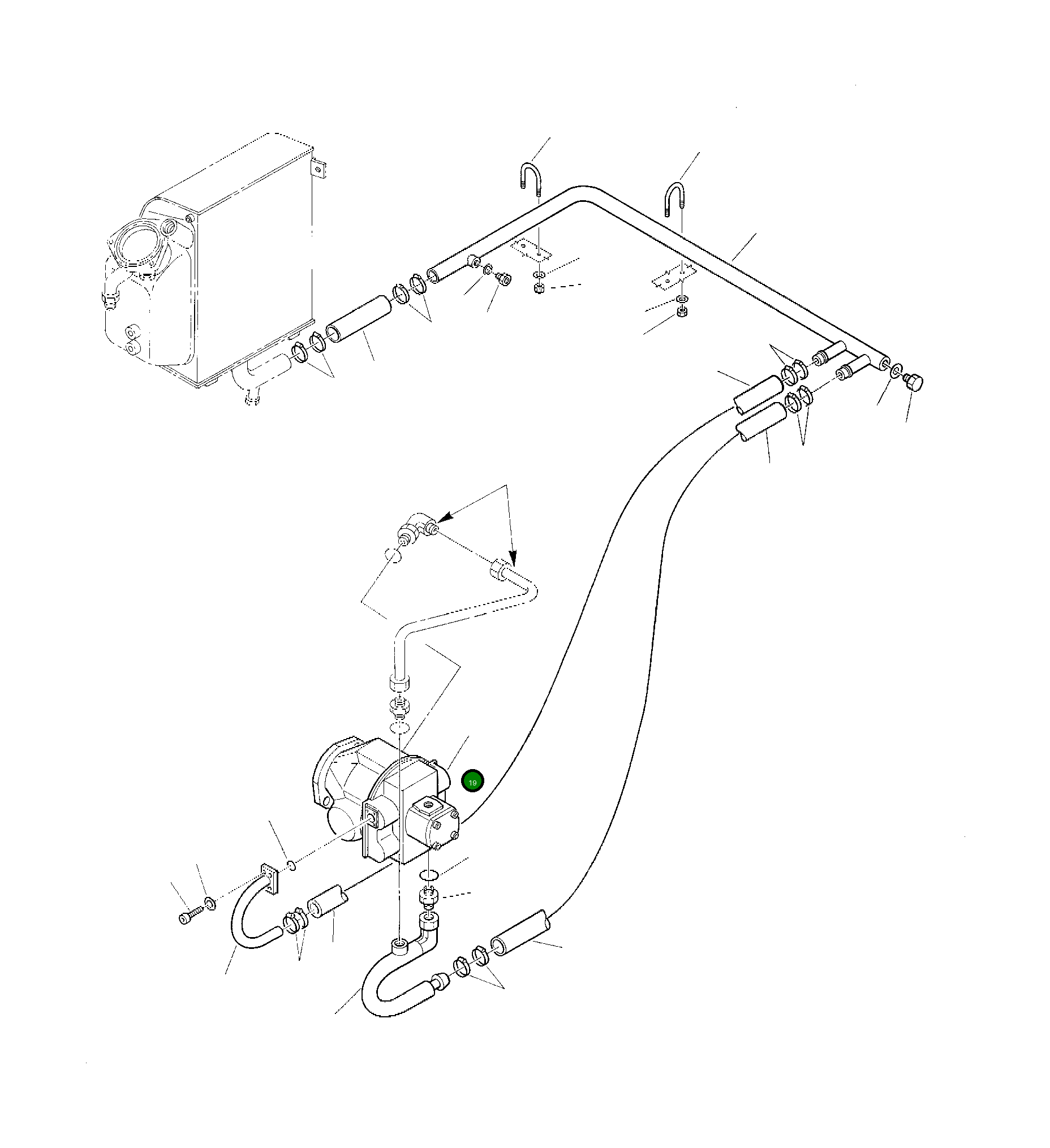 Гидравлический насос 840220081 Komatsu