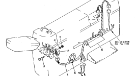 Жгут проводов 207-06-52250 Komatsu