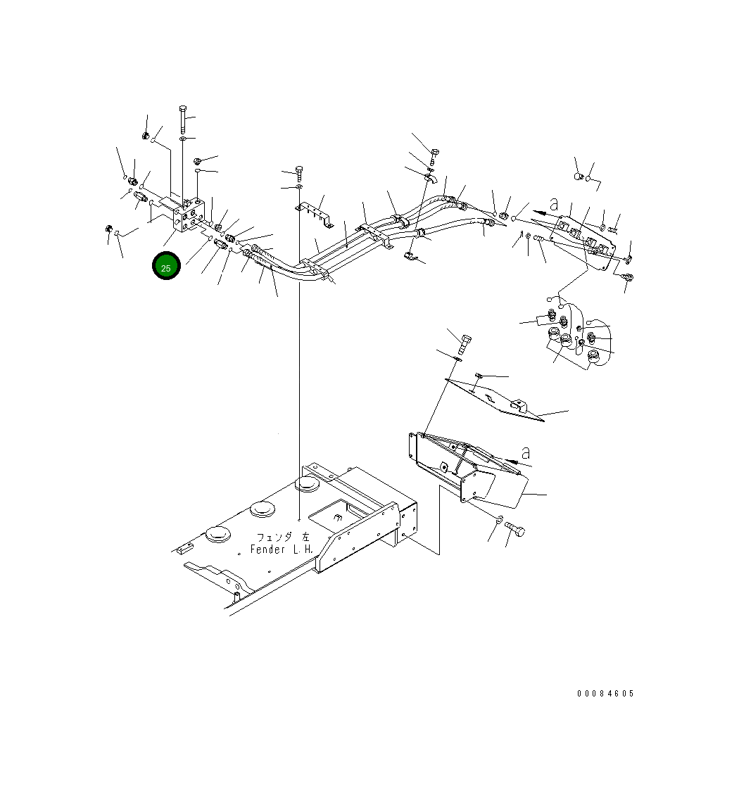 Блок 198-49-63240 Komatsu
