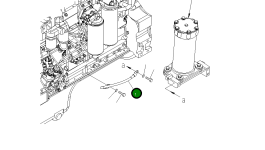 Кабель 08028-46045 Komatsu