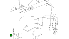 Блок фланцевый 419-879-A330 Komatsu