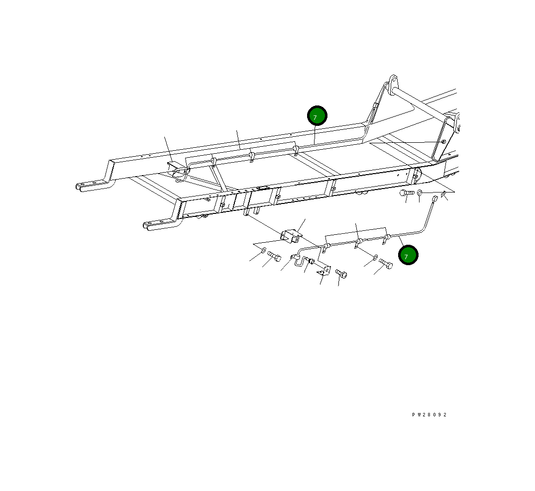 Жгут проводов 8221-06-2180 Komatsu